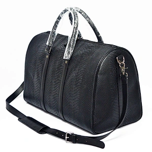 Wholesale OEM Customized Leather Sports Tote Gym Bag Travel Luggage Bag Waterproof Overnight Bag With With Shoe Compartment