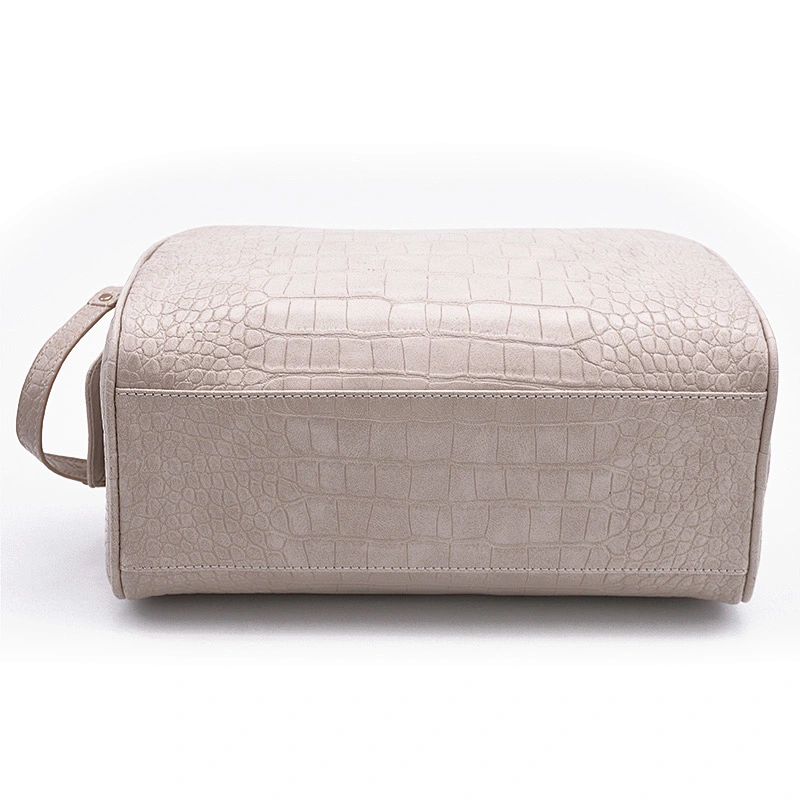 Customized high quality double zipper wash bag portable toilet bag travel carry on cosmetic bag