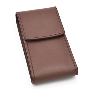 OEM leather high quality watch case with removable inner leather sheet