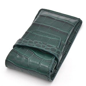 New fashion OEM Customized mini Vegan Leather high quality watch pouch carry on watch display box