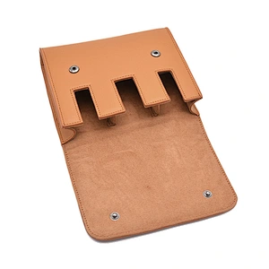 New fashion OEM Customized Vegan Leather high quality watch pouch carry on watch display box