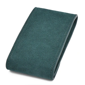 New fashion OEM Customized suede Vegan Leather high quality watch pouch carry on watch display box