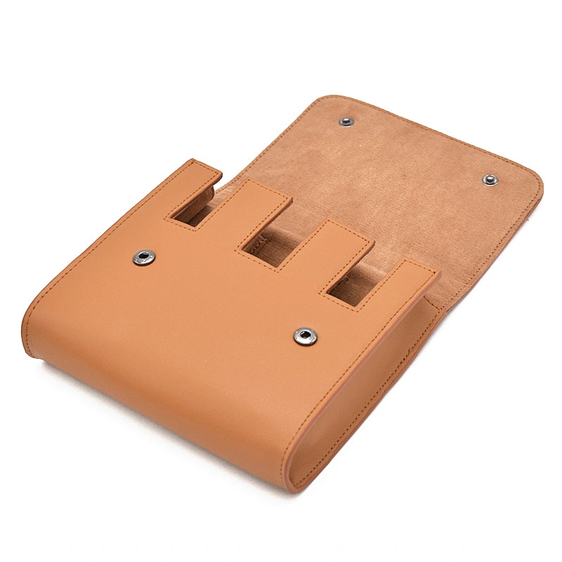 New fashion OEM Customized Vegan Leather high quality watch pouch carry on watch display box