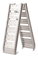 Mobile loading aluminum atv ramps for trailers
