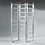 Portable Foldable gold aluminium ladder telescopic extension ladder