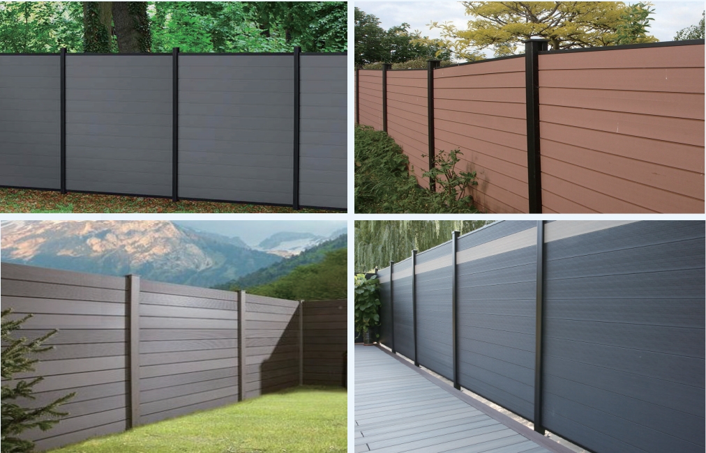 Full-privacy wpc fence