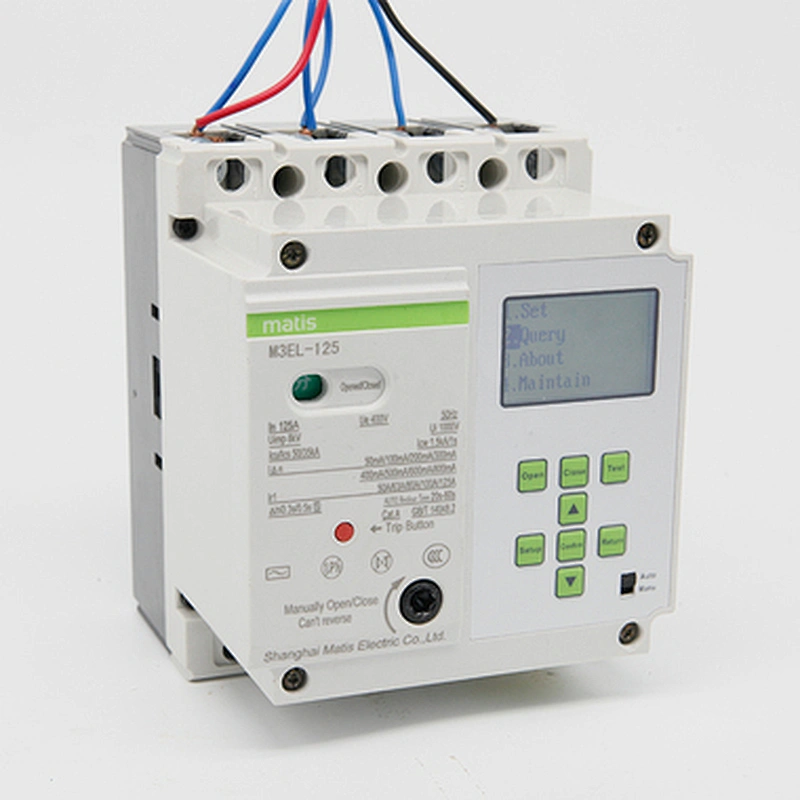 MTM5-EL Reclosed MCCB with Leakage protection