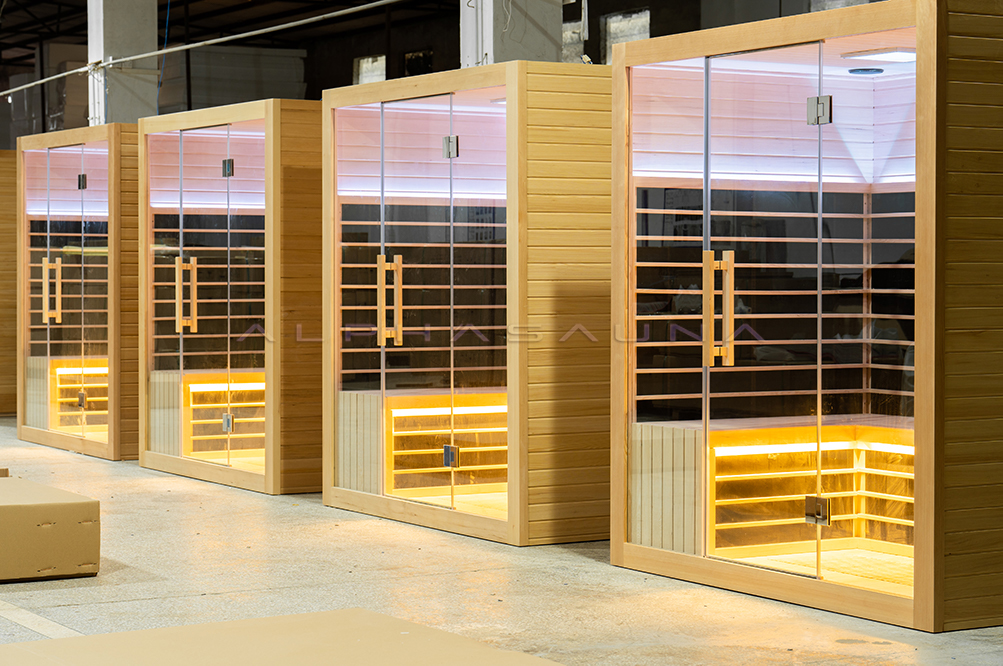 4-5 person large outdoor fir far infrared sauna