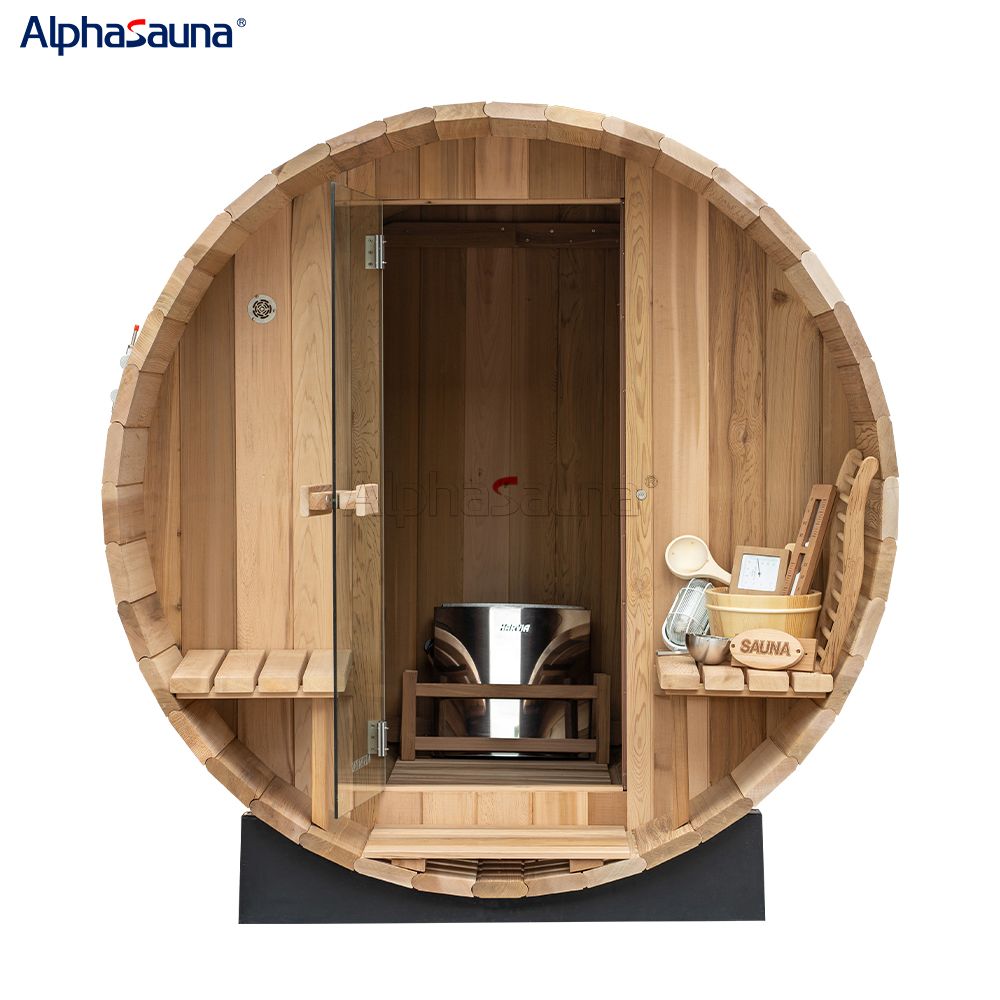 watoga 2-4 person barrel sauna