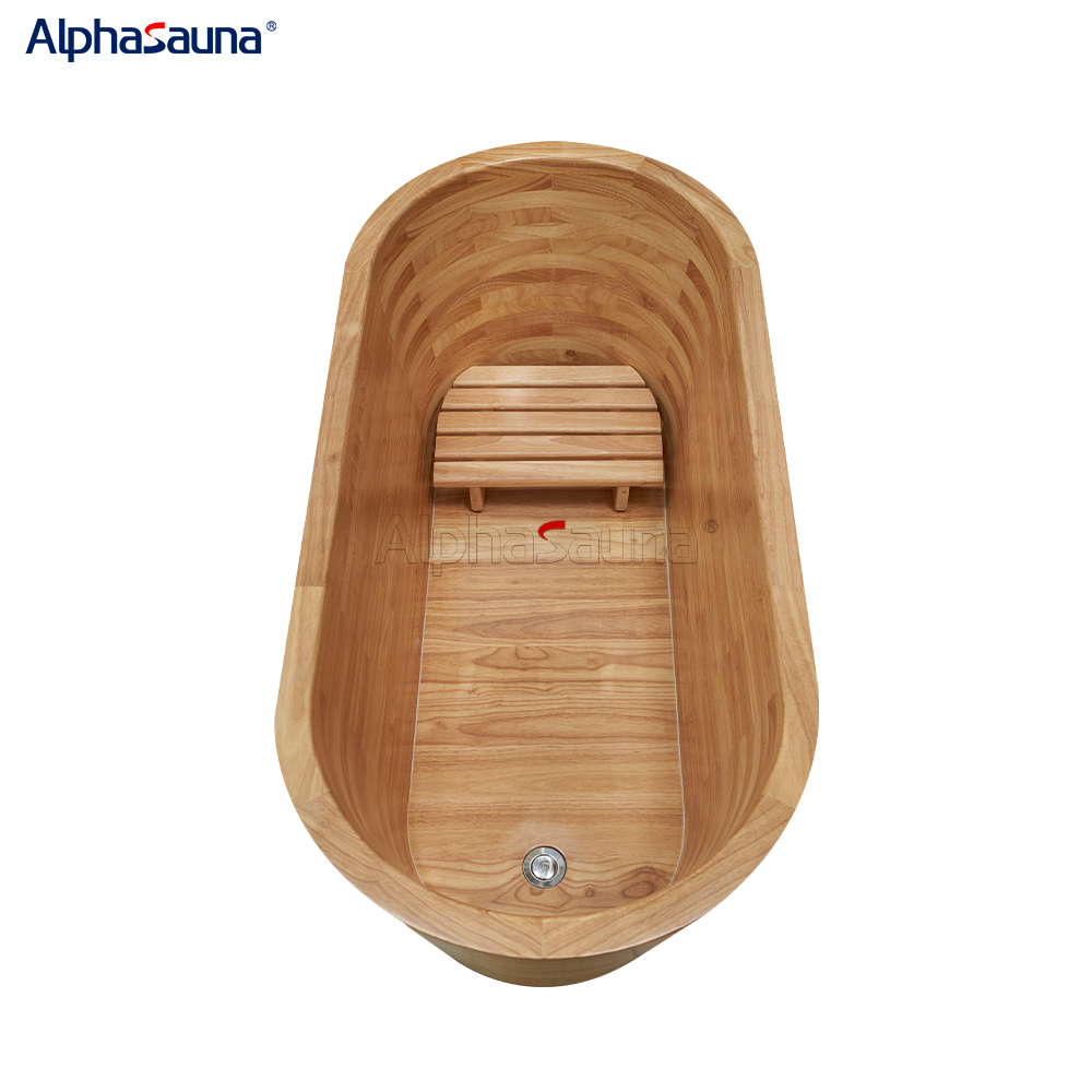 build wooden bathtub