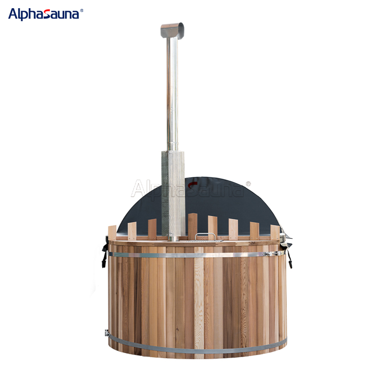 wood burning diy hot tub heater