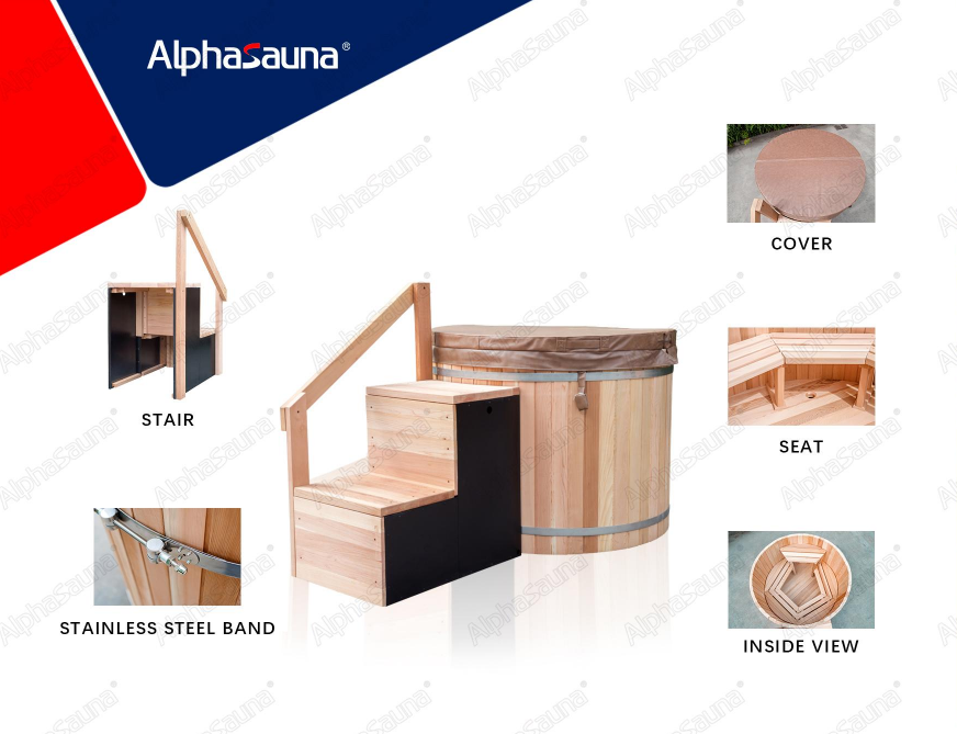 cedar barrel hot tub kits