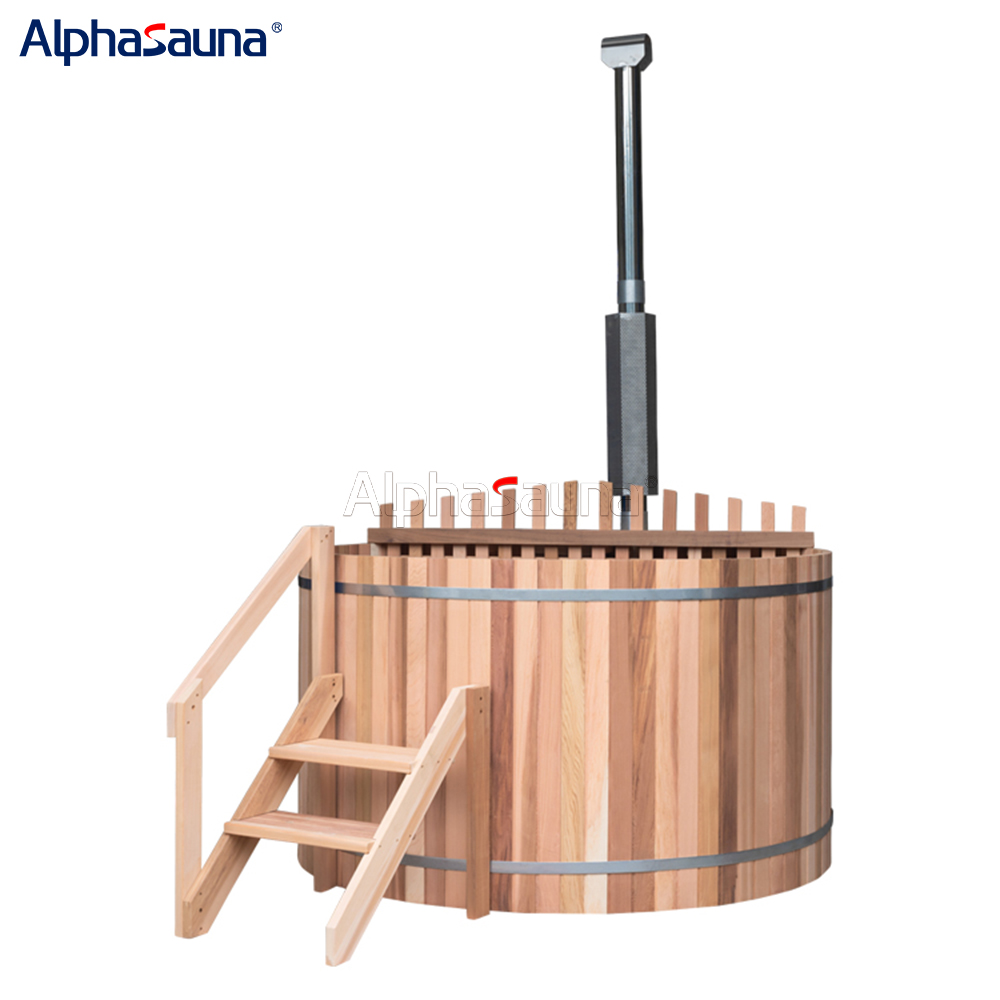 cedar 2 person hot tub