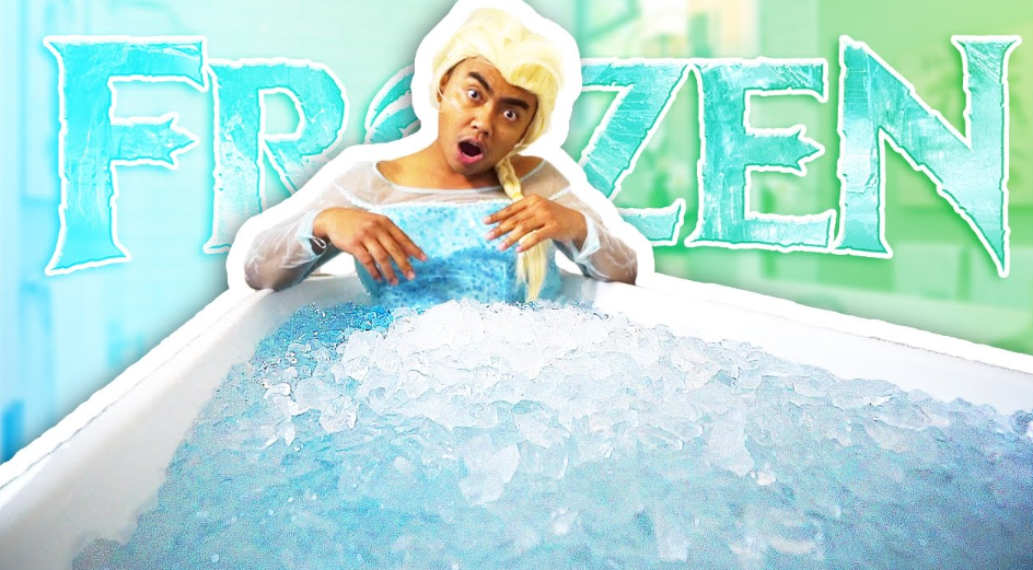 Freeze Frame Capturing the Magic of Ice Bath Therapy athletes take