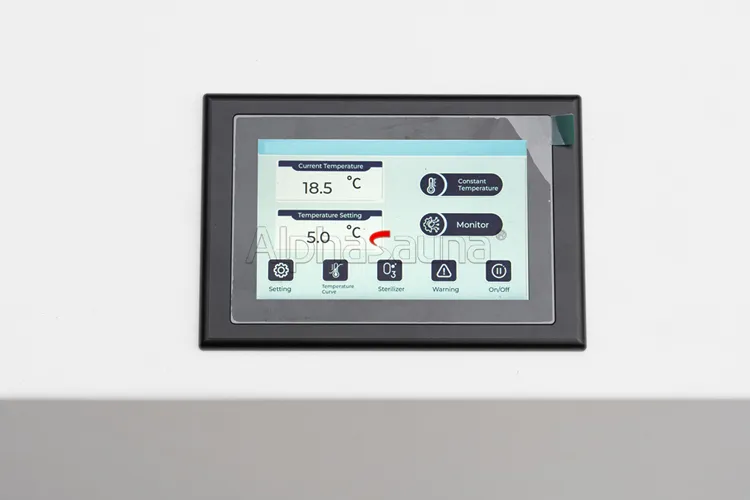 alphasauna_water_chiller_LCD_touch_screen
