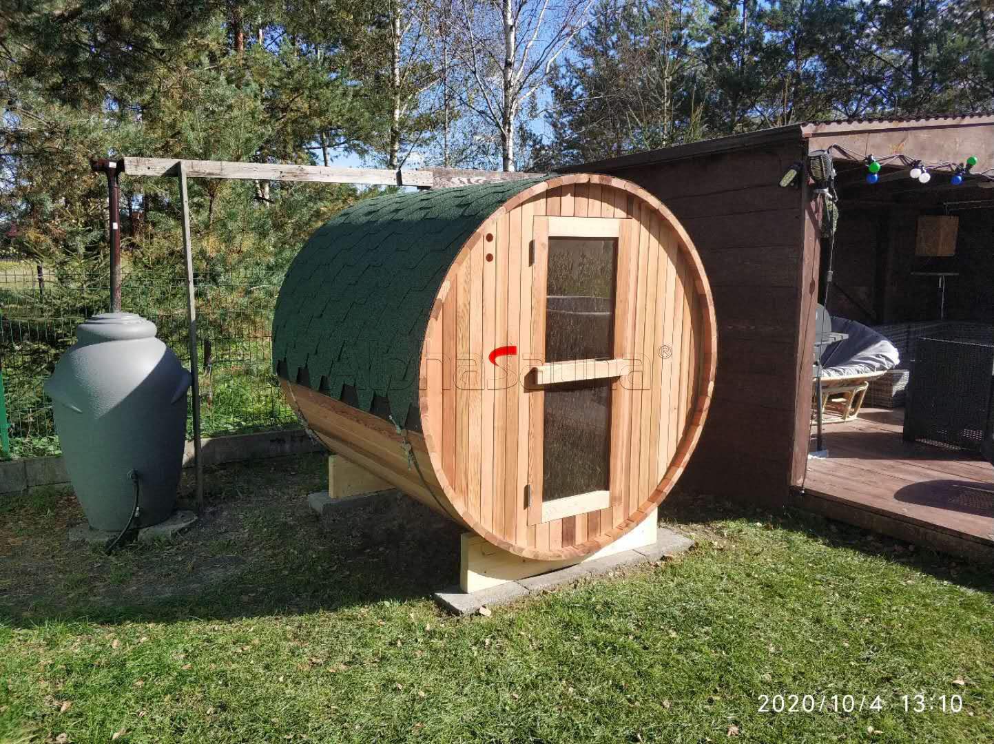 sauna wooden
