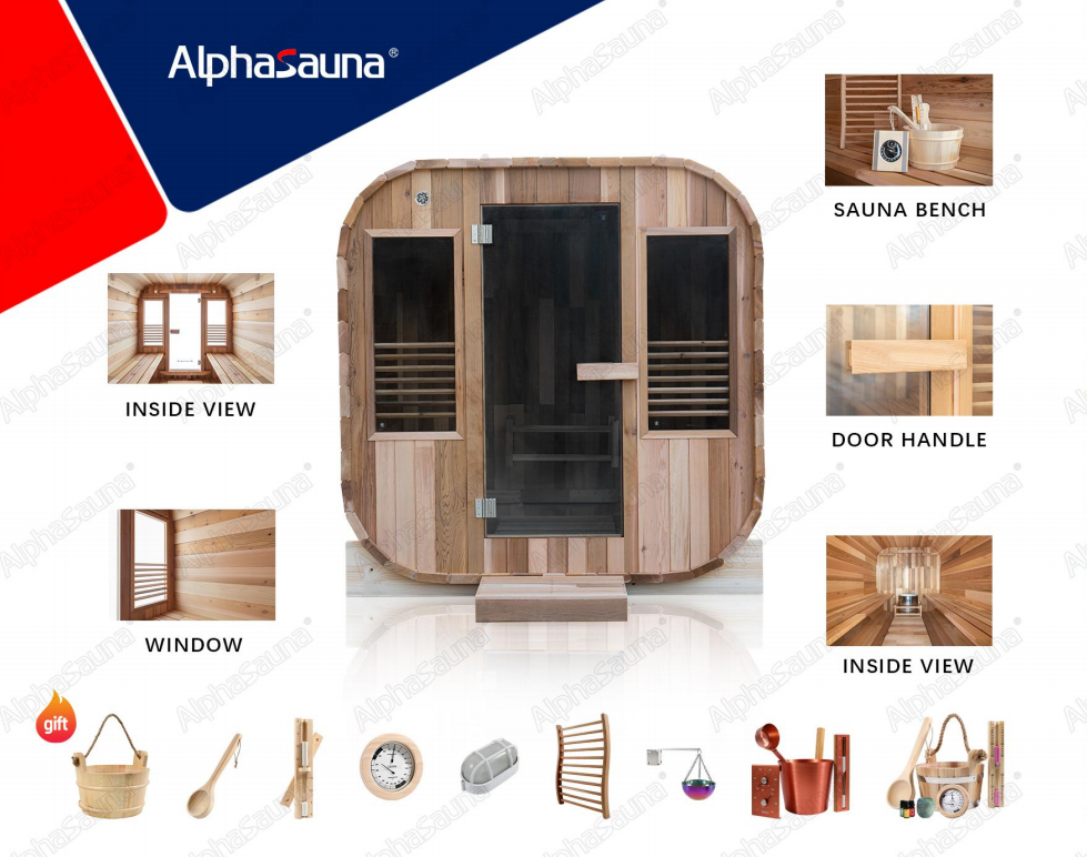 custom home sauna kit