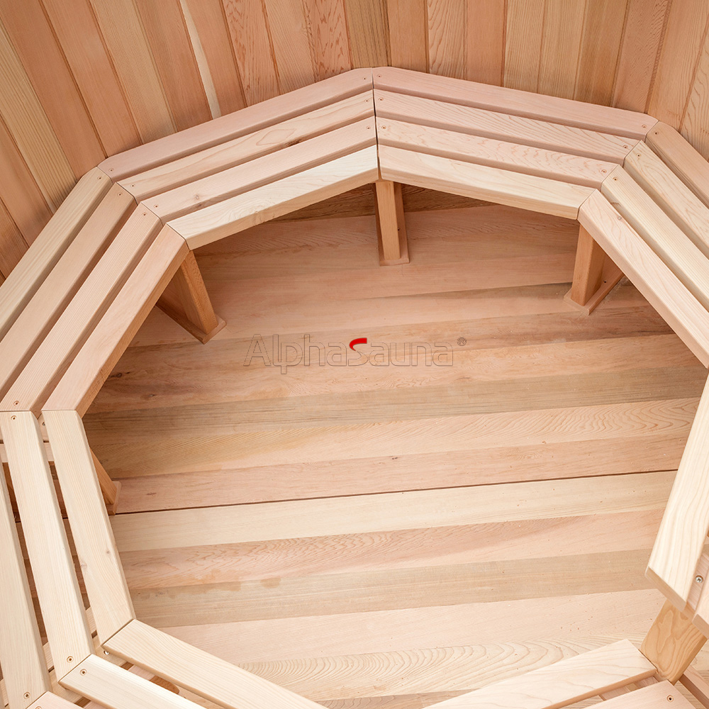 wooden hot tube