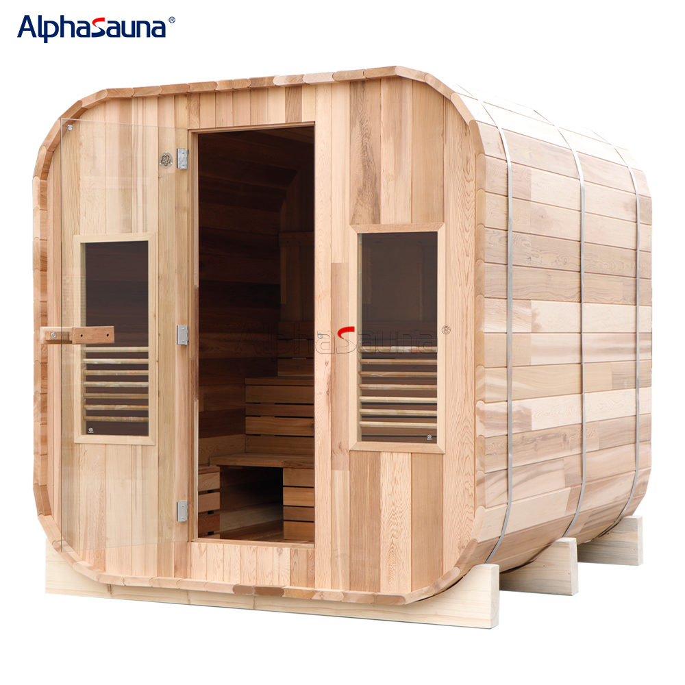 custom mobile saunas