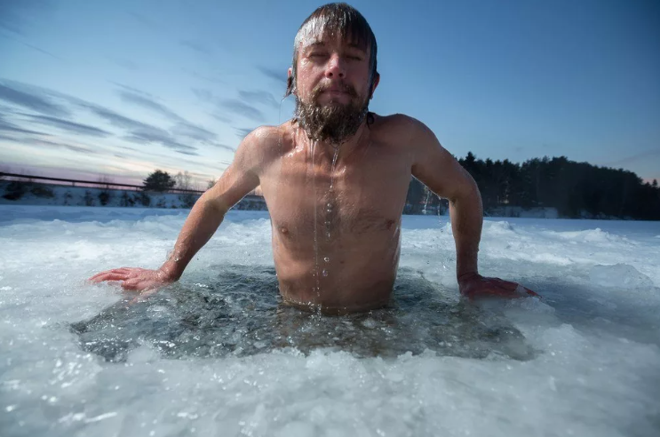 ice bath temperature and time