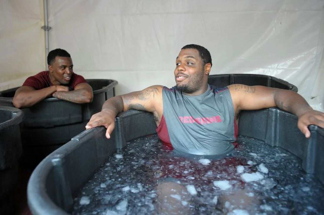 should i take a hot shower after an ice bath