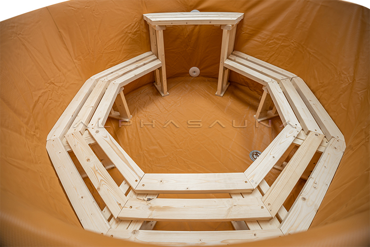 round wooden hot tubs for sale