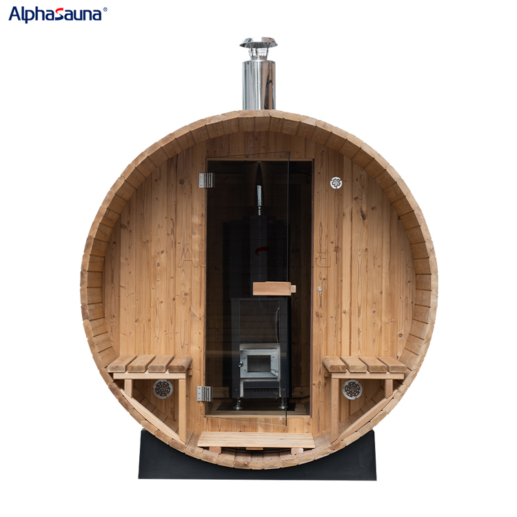sauna room wooden