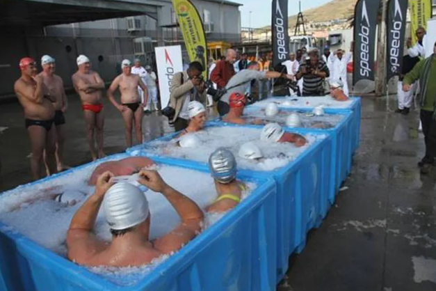 what temperature is an ice bath
