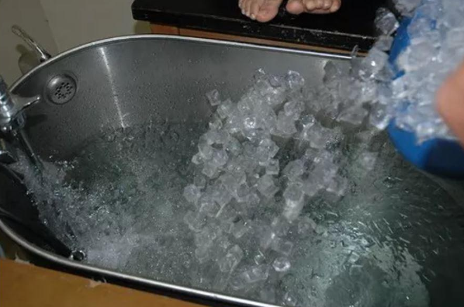 what to do after ice bath