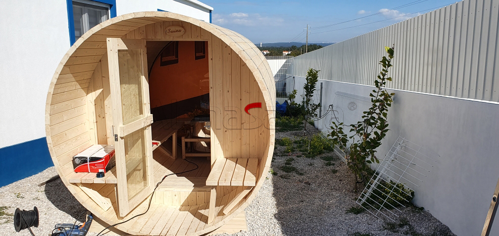 cedar barrel sauna