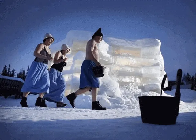 Is it safe to go from sauna to ice bath?