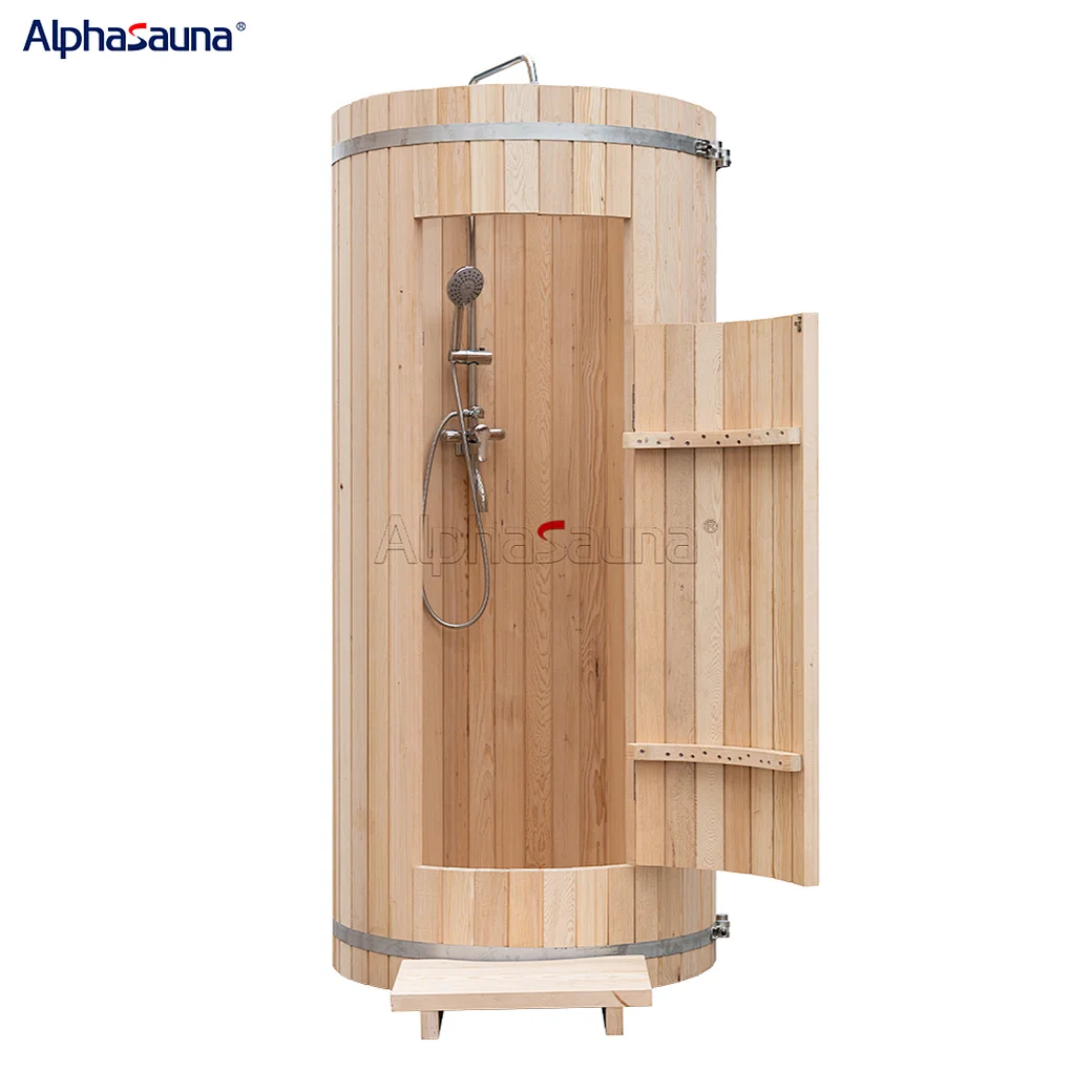 Wooden Shower Room