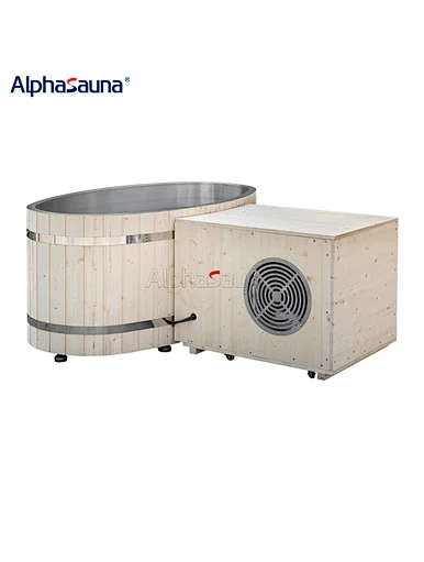 cold tub and sauna