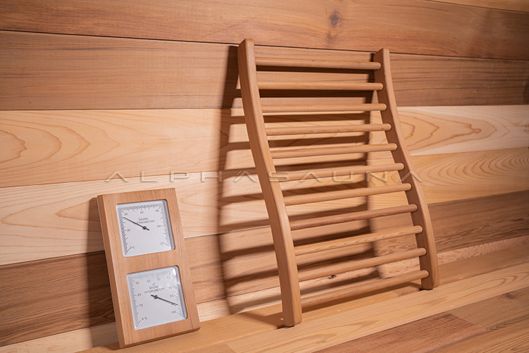 wet and dry sauna combo