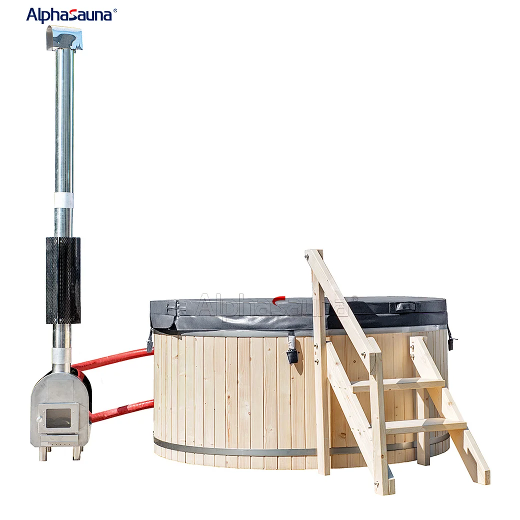 6 person barrel sauna