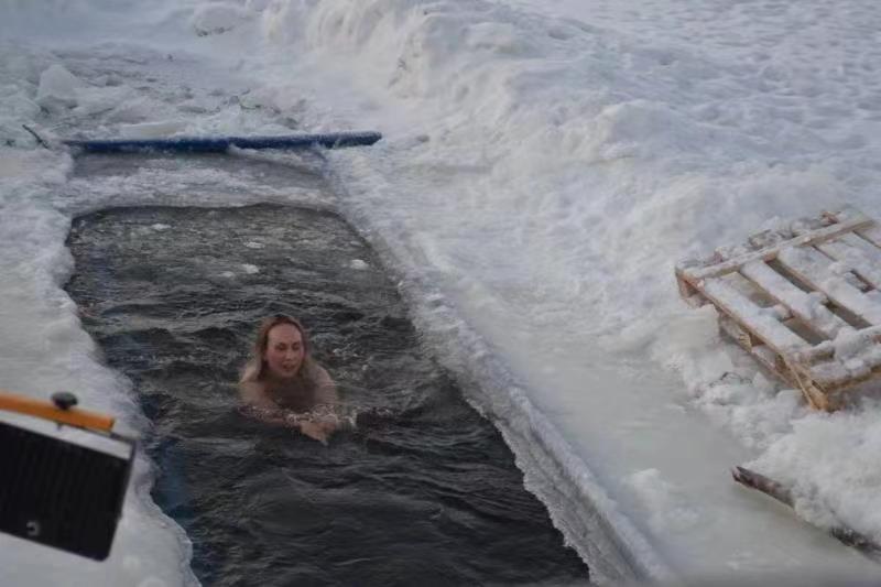 What should i do after an ice bath dip cold tank ice bath