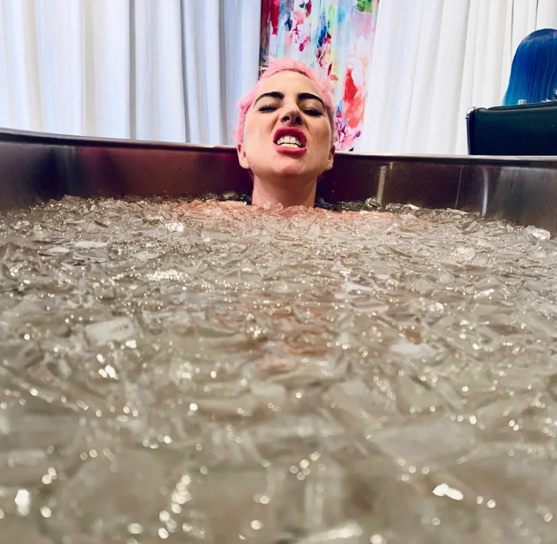 cold plunge after running