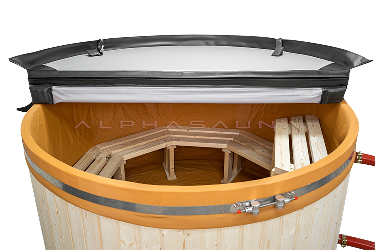 round wooden hot tubs for sale
