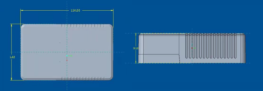 60w Dali push 0-10V led dimmer