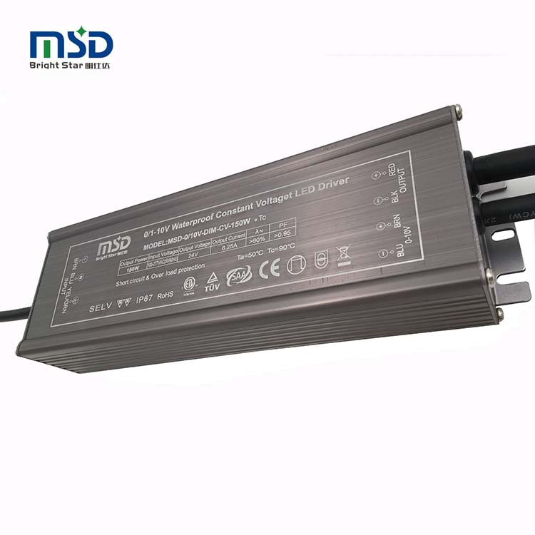 ip67 led driver dimming driver 150w 24v power supply