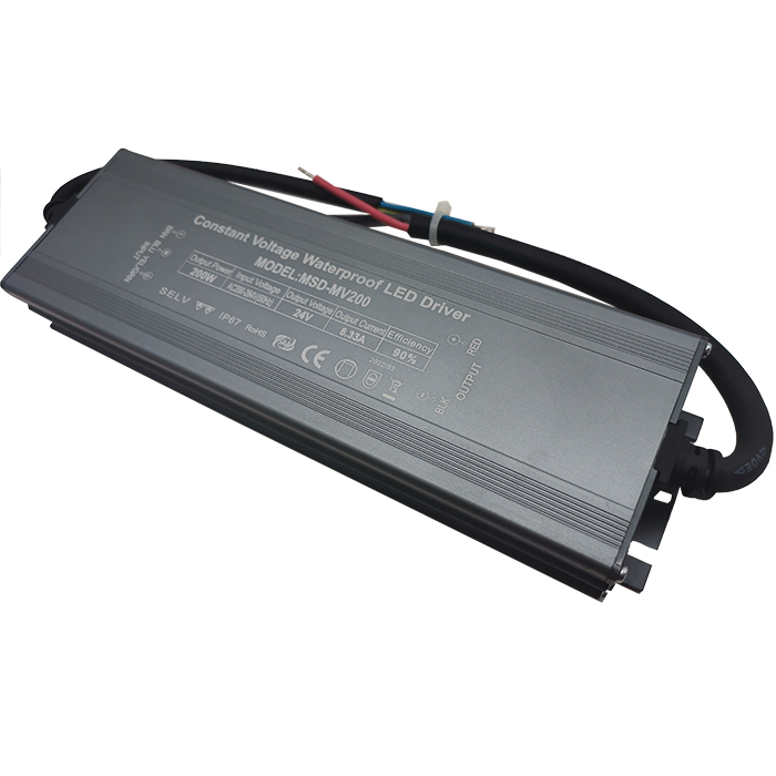 200w 24v ip67 led driver switch power supply