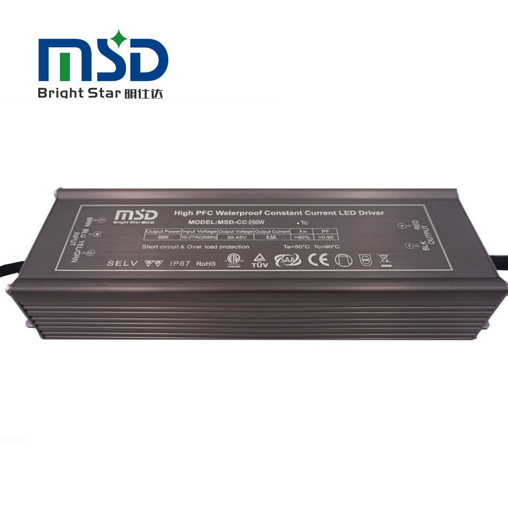 ip67 Constant curent 250w led driver
