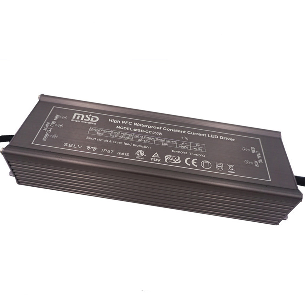 ip67 Constant curent 250w led driver