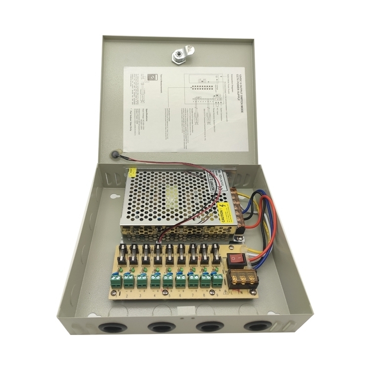180w cctv 12V 15A 9CH switching power supply