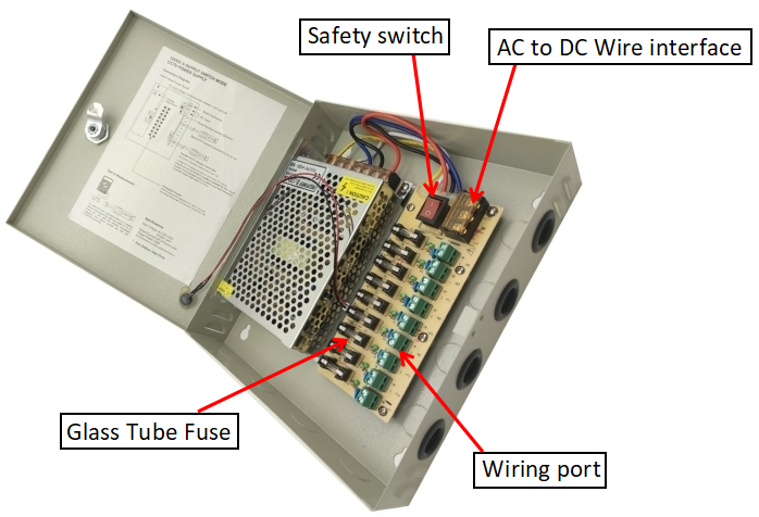 12v 360w CCTV power supply LED DRIVER