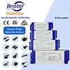 2026 BST OEM Plastic 0-10V 60W 24V 2.5A Dimmable Indoor Power Supply IP20 Constant Voltage 100-240VAC Board Module Led Driver