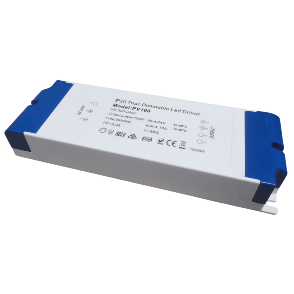 100W 24V Triac dimmable Led driver