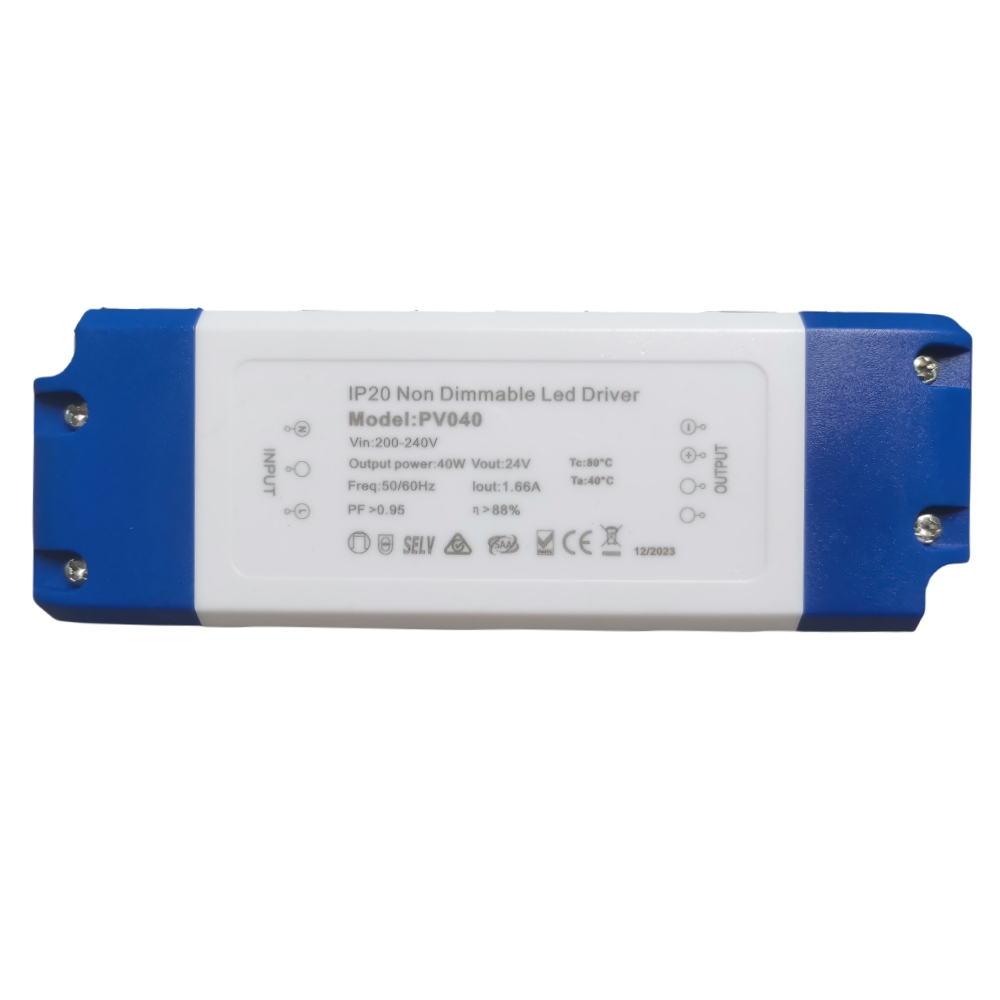 40w 24v constant voltage led driver
