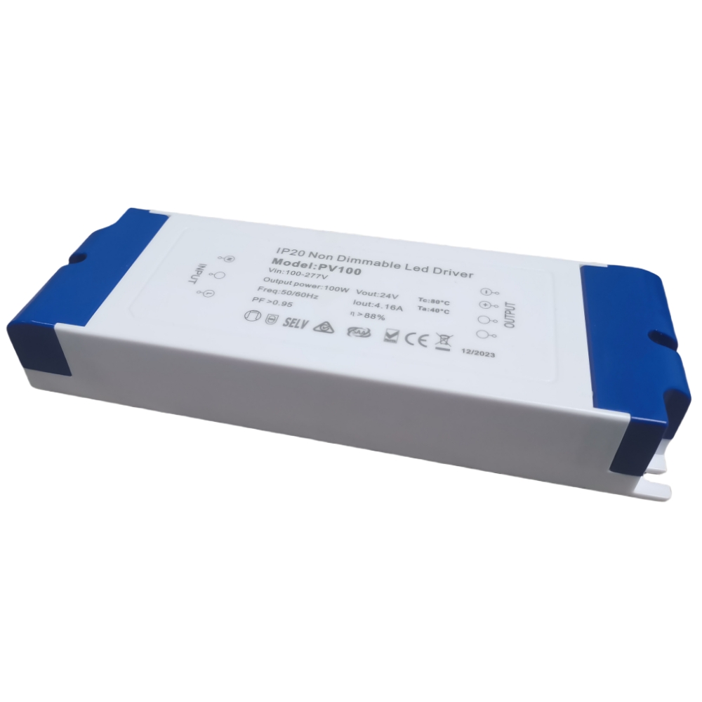 100w 24v constant voltage led driver