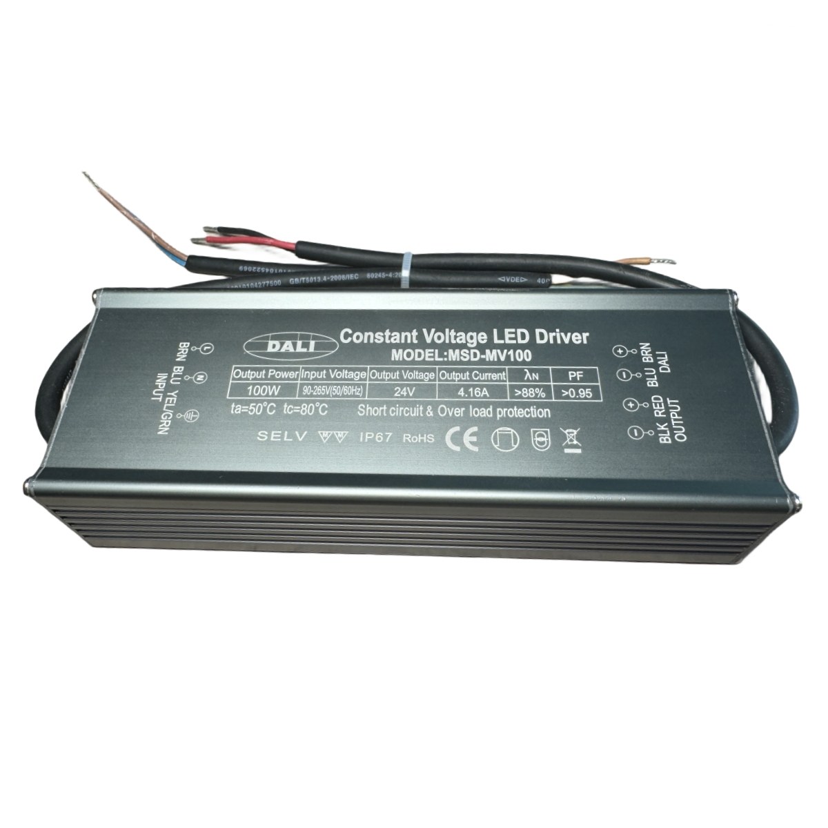 100w 24v led driver DALI dimmable